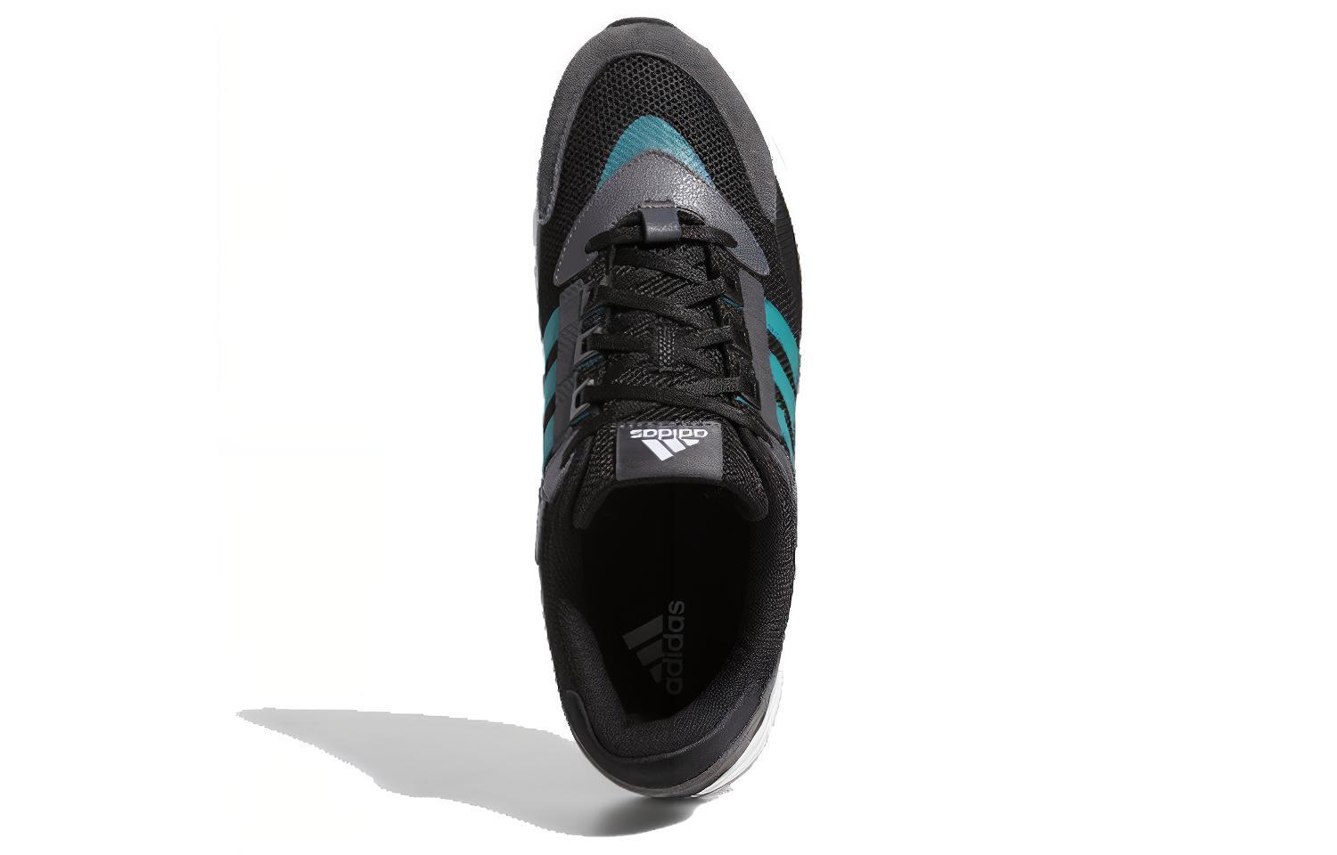 Кроссовки унисекс Adidas Eqt Sn черно-зеленые, 36 EU