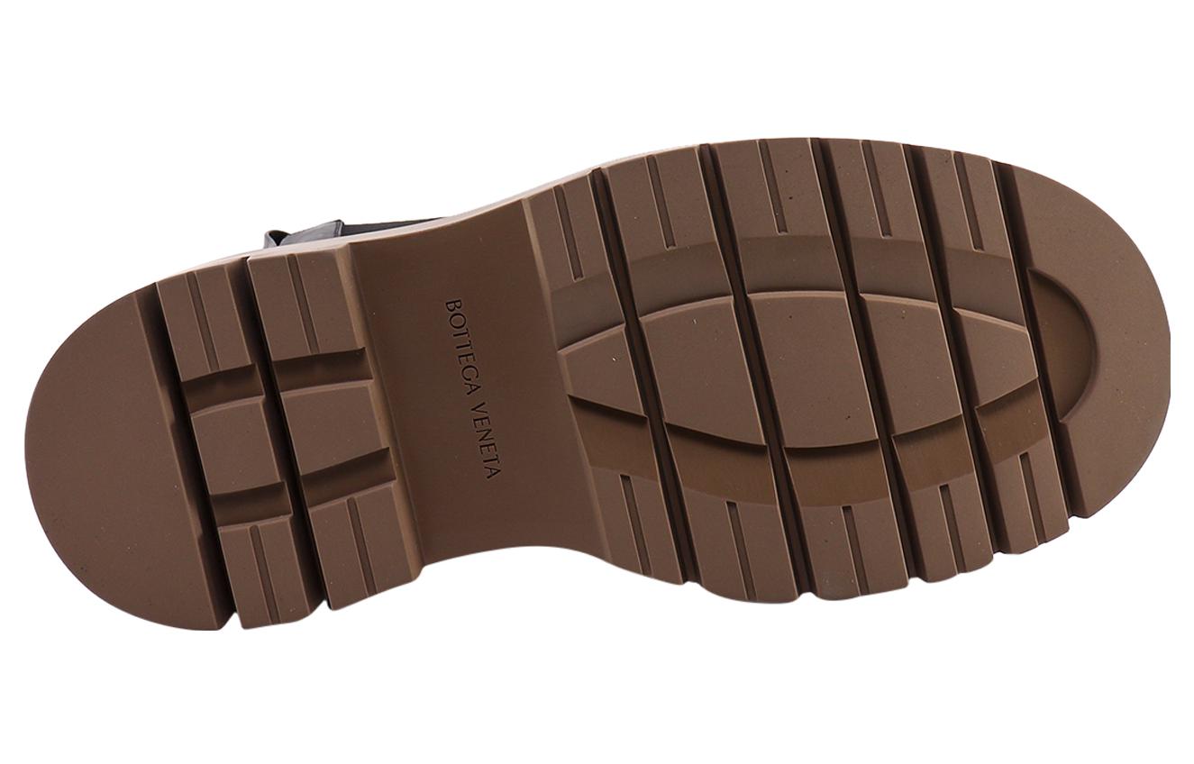 Челси-ботинки мужские Bottega Veneta Tire Chelsea Short черные, 40 EU