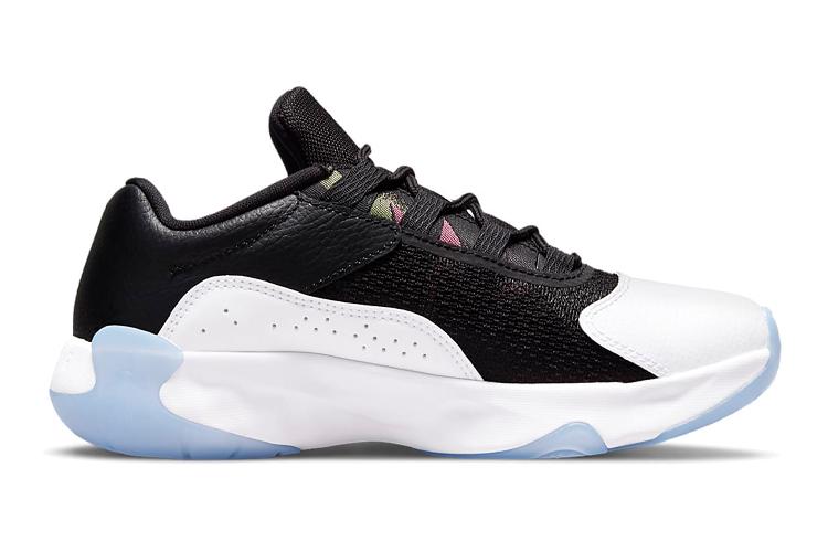 Кроссовки женские Air Jordan 11 CMFT Low GS белые, черные, 36.5 EU