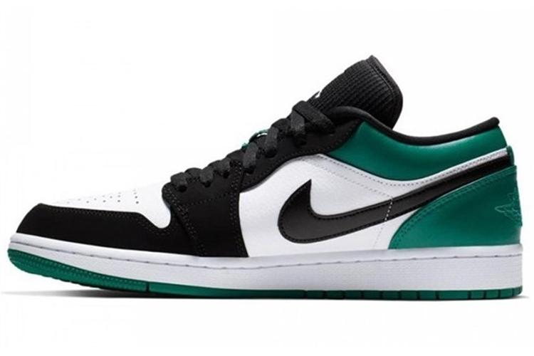 Кроссовки унисекс Air Jordan 1 Low винтажные, mystic green, 45 EU