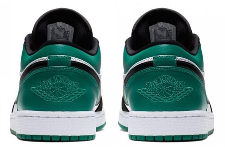 Кроссовки унисекс Air Jordan 1 Low винтажные, mystic green, 45 EU