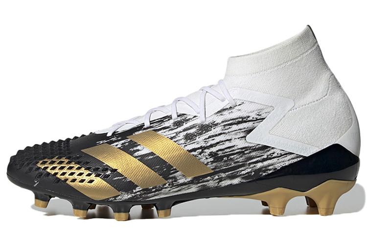 Бутсы мужские adidas Predator 20.1 AG белые, черные, 42 EU