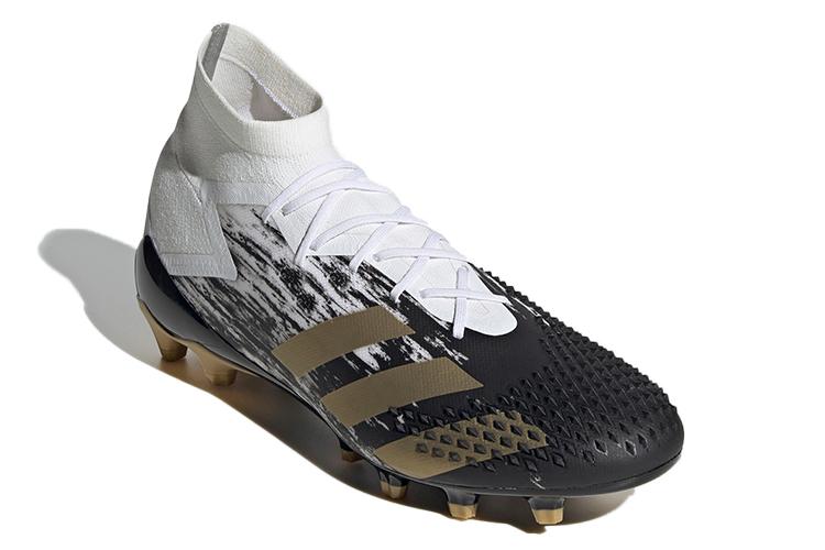 Бутсы мужские adidas Predator 20.1 AG белые, черные, 42 EU