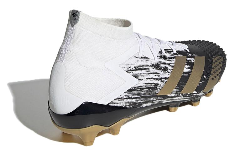 Бутсы мужские adidas Predator 20.1 AG белые, черные, 42 EU