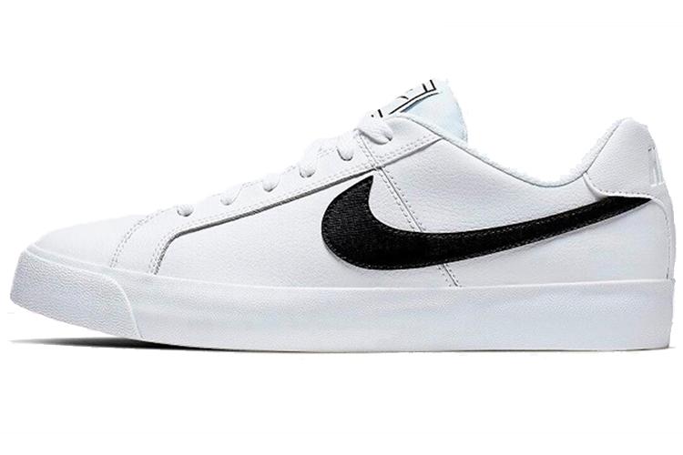 Кеды унисекс Nike Court Royale AC белые, черные, 42.5 EU