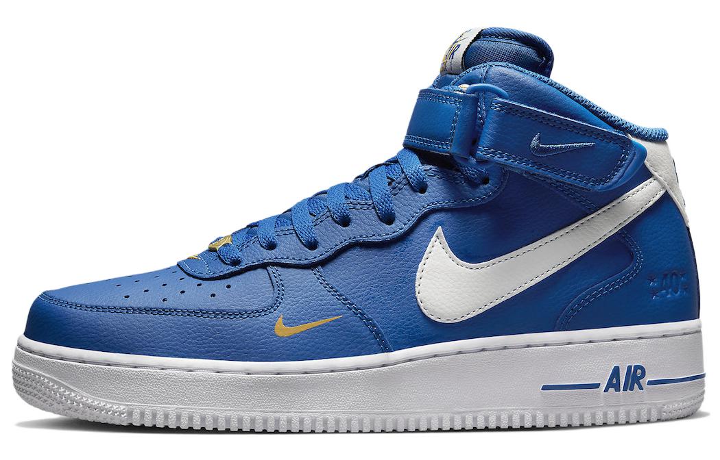 Кеды мужские Nike Air Force 1 Mid '07 LV8 40th Anniversary blue jay, 40.5 EU