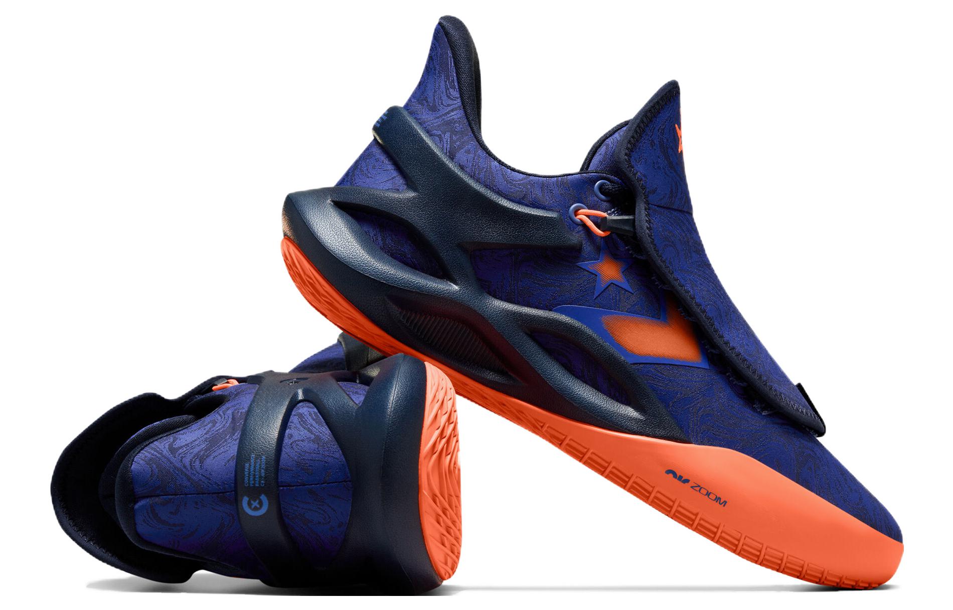 Кроссовки унисекс Converse All Star Bb Trilliant Cx Ox Blue Magma, purple, 45 EU