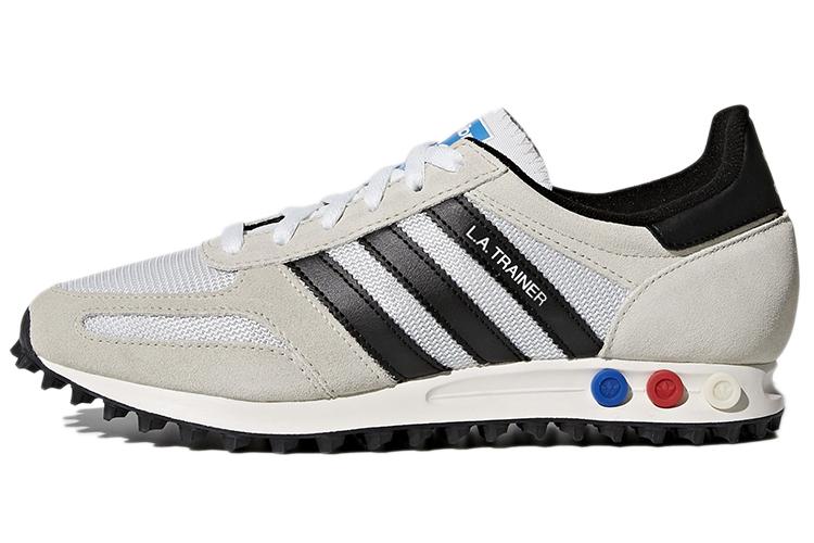 Кроссовки унисекс Adidas La Trainer OG, бежевые-черные, 36 EU
