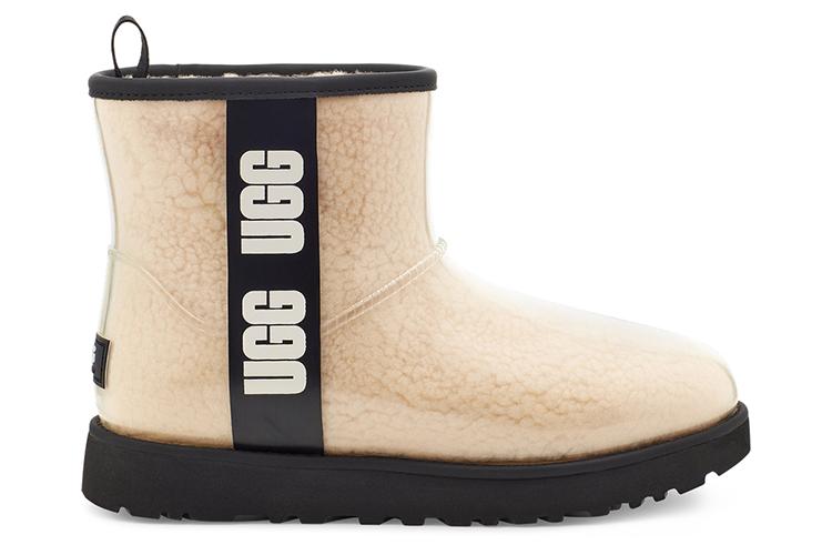 Снежные сапоги женские UGG Classic Clear Mini черные, 36 EU