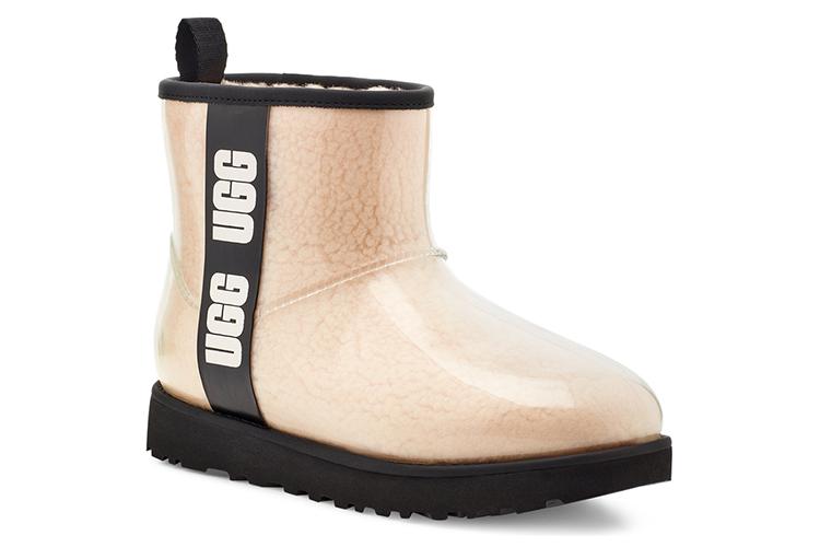 Снежные сапоги женские UGG Classic Clear Mini черные, 36 EU