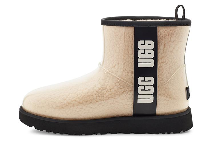 Снежные сапоги женские UGG Classic Clear Mini черные, 36 EU