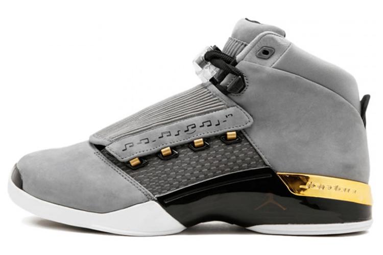 Кроссовки мужские Jordan 17 Retro Trophy Room No Shirt серые