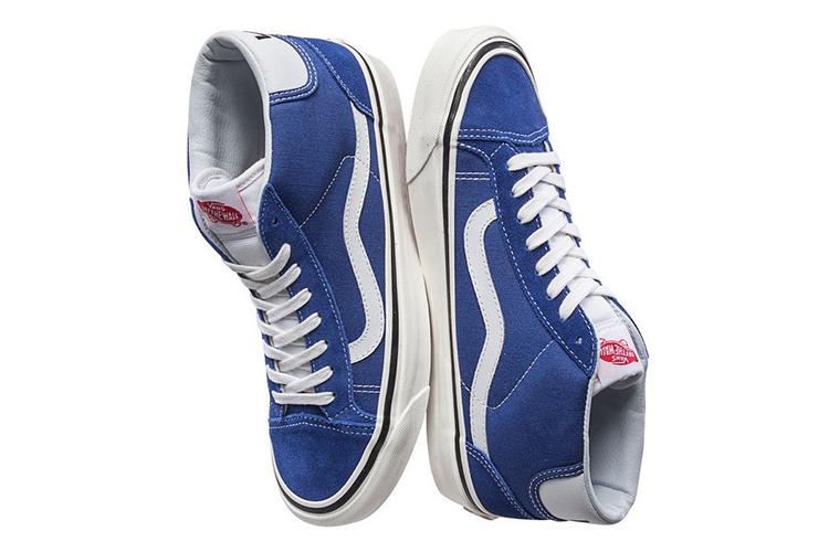 Кроссовки унисекс Vans Mid Skool 37 Dx Anaheim Factory синие