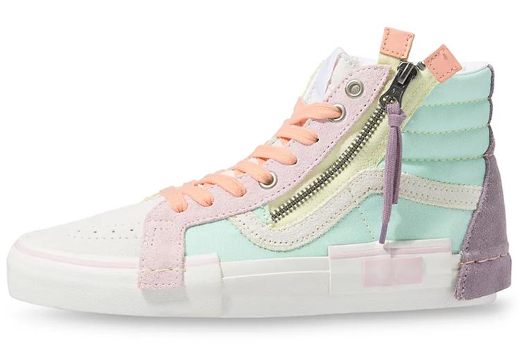 Кеды женские Vans Sk8 Hi Reissue Cap пастельные многоцветные