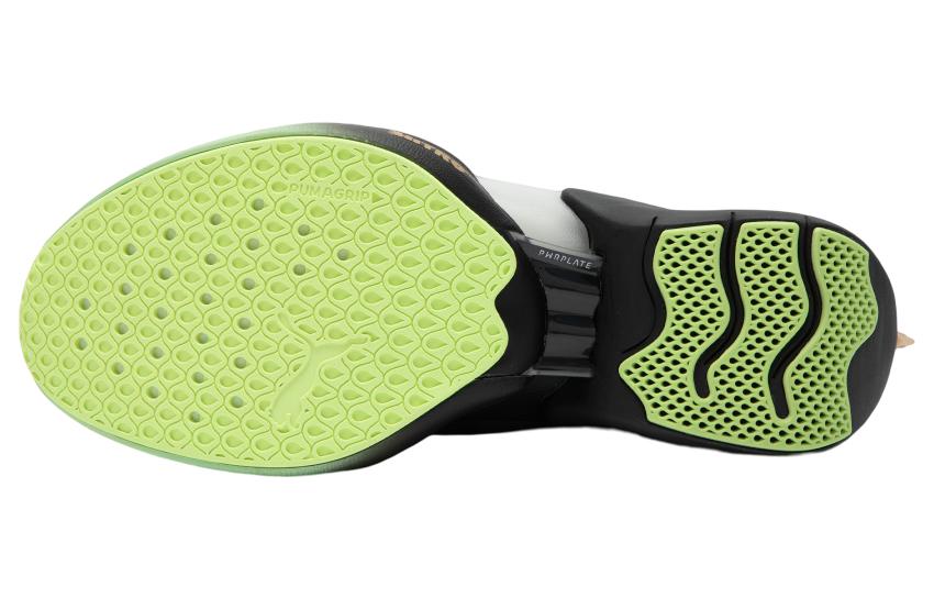 Беговые кроссовки мужские PUMA Fast R Nitro Elite Run 75 белые-черные, 42 EU