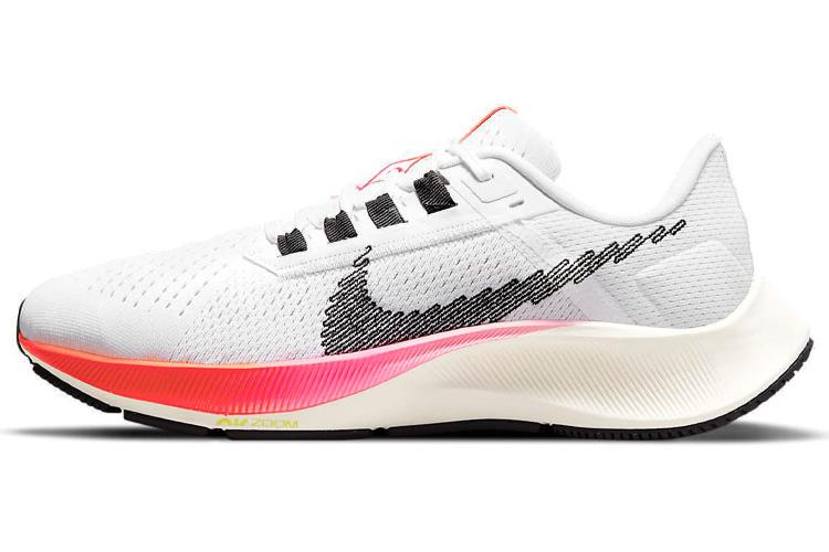 Спортивные кроссовки женские Nike Air Zoom Pegasus 38 белые-розовые, 37.5 EU