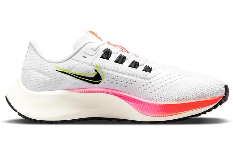 Спортивные кроссовки женские Nike Air Zoom Pegasus 38 белые-розовые, 37.5 EU
