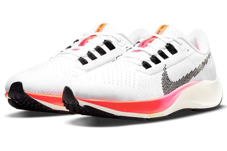 Спортивные кроссовки женские Nike Air Zoom Pegasus 38 белые-розовые, 37.5 EU