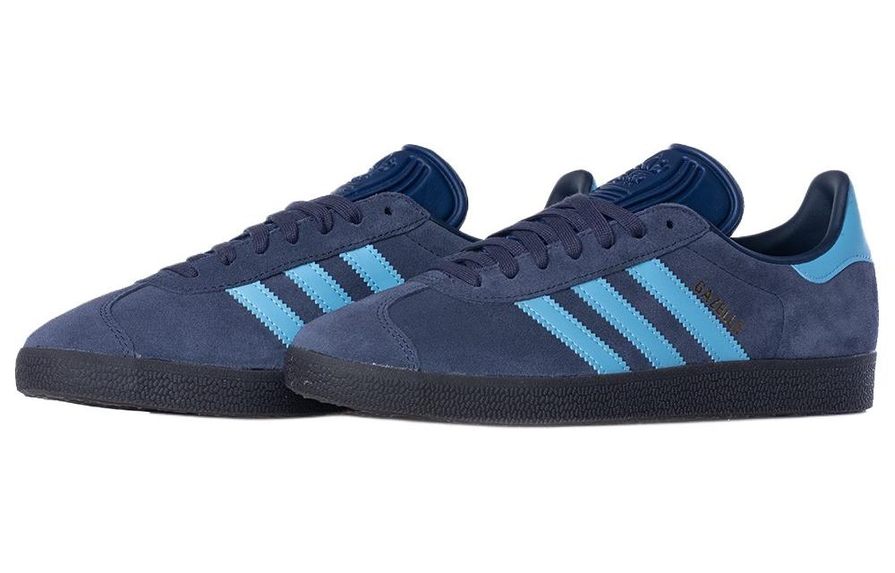 Велотуфли мужские Adidas Gazelle Shadow темно-синие, 45 1/3 EU