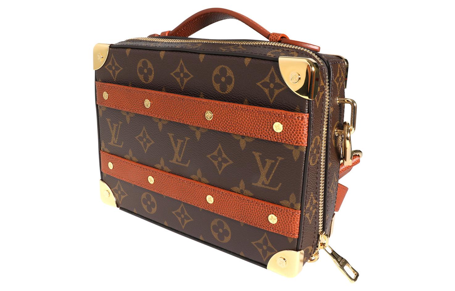 Сумка мужская LOUIS VUITTON X NBA Legacy Handle Trunk, monogram brown