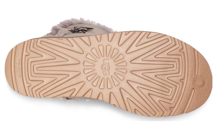 Снежные сапоги женские UGG Bailey Button 2 серые, 36 EU