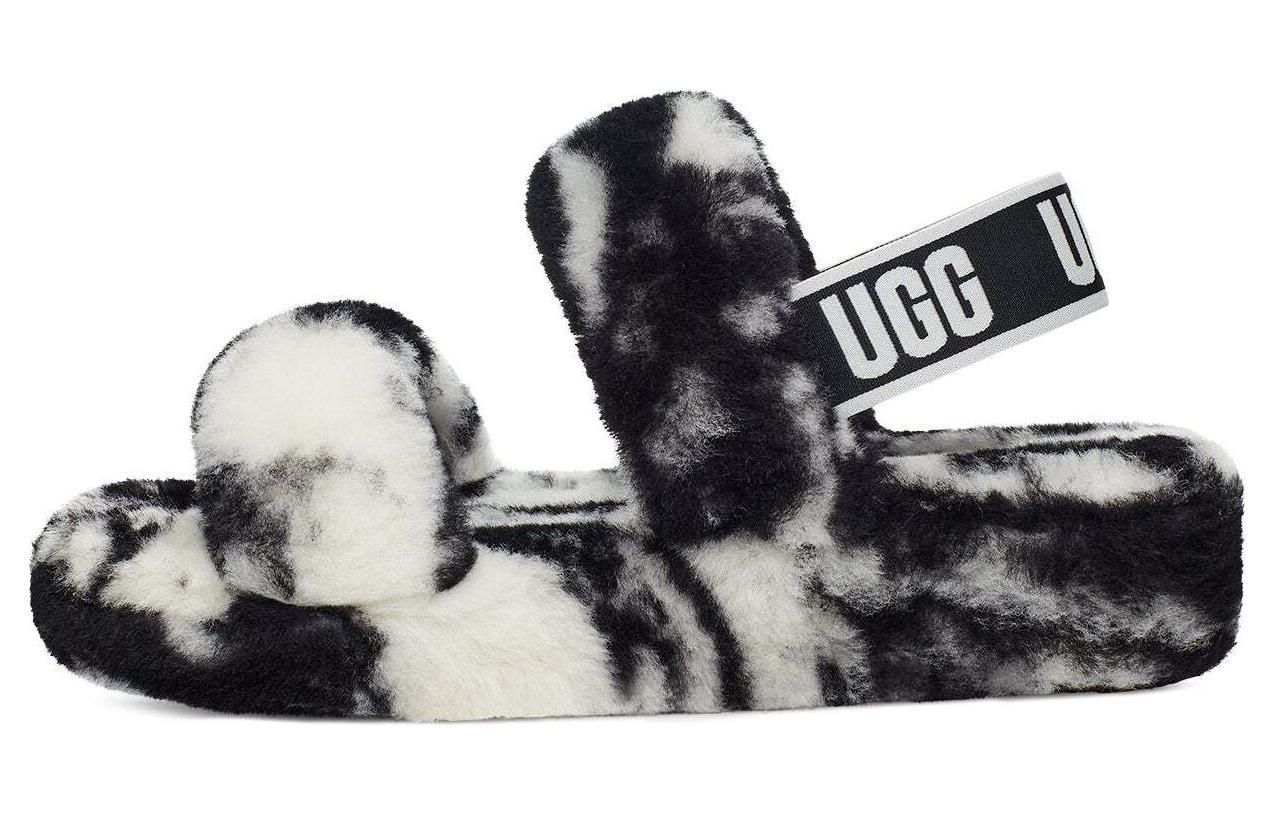 Сандалии женские UGG Oh Yeah One Strap черные