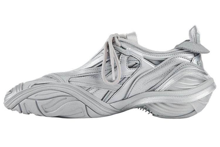 Кроссовки женские Balenciaga Tyrex Low серебристые, 37 EU