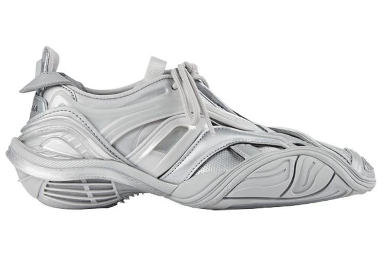 Кроссовки женские Balenciaga Tyrex Low серебристые, 37 EU