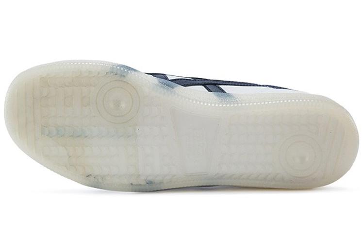 Кроссовки унисекс Onitsuka Tiger Tokuten белые с синим и красным, 46 EU