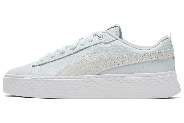 Спортивные кеды женские PUMA Smash Platform L светло-голубые, 39 EU