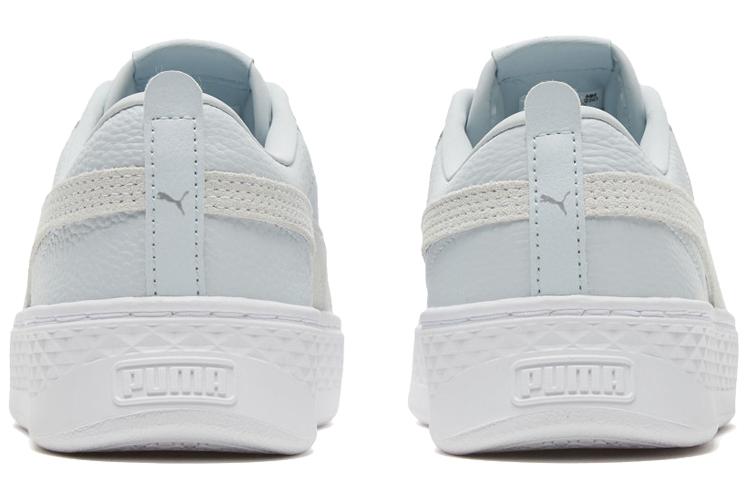 Спортивные кеды женские PUMA Smash Platform L светло-голубые, 39 EU