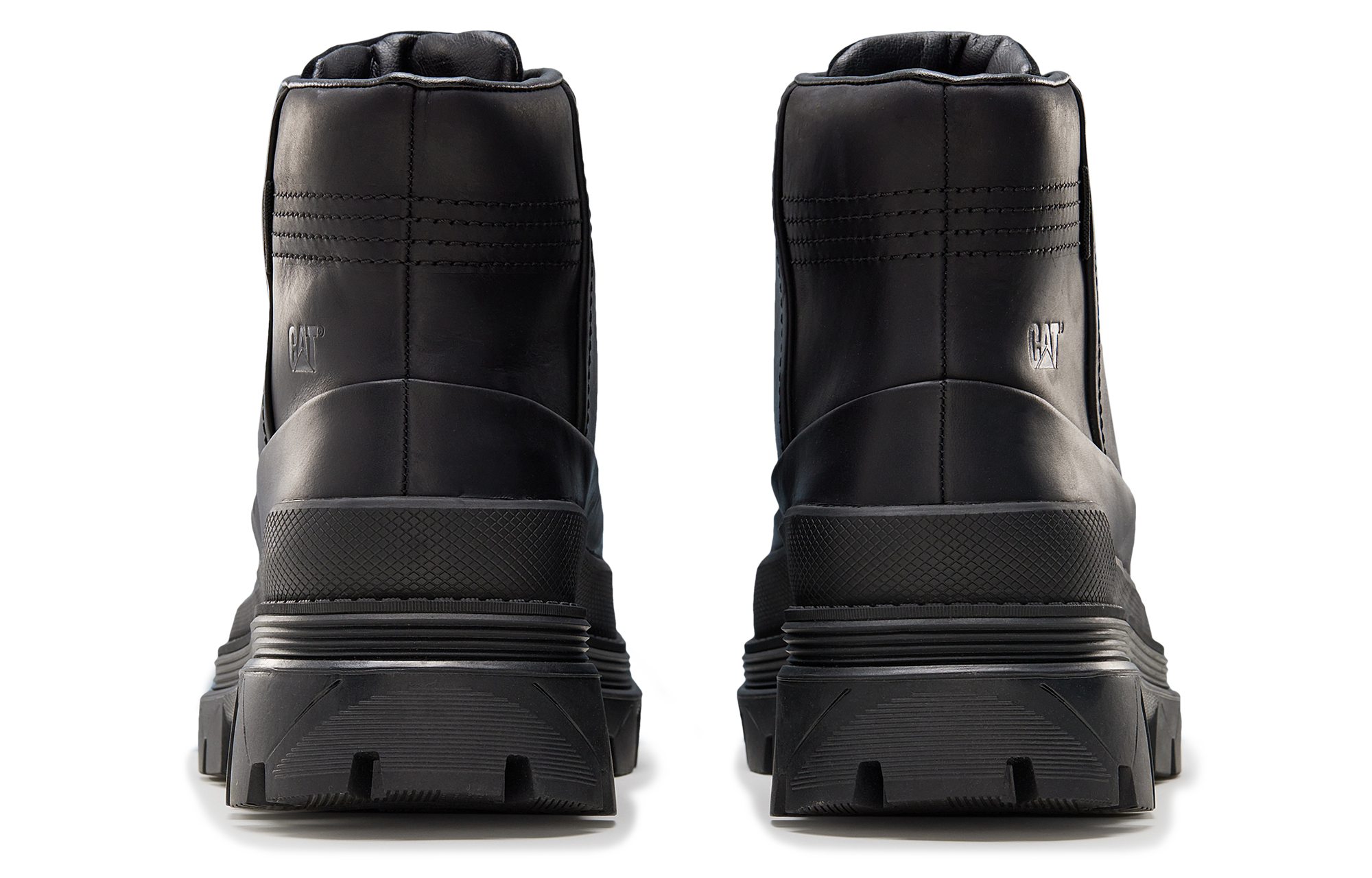 Ботинки унисекс CAT HARDWEAR черные, 37 EU