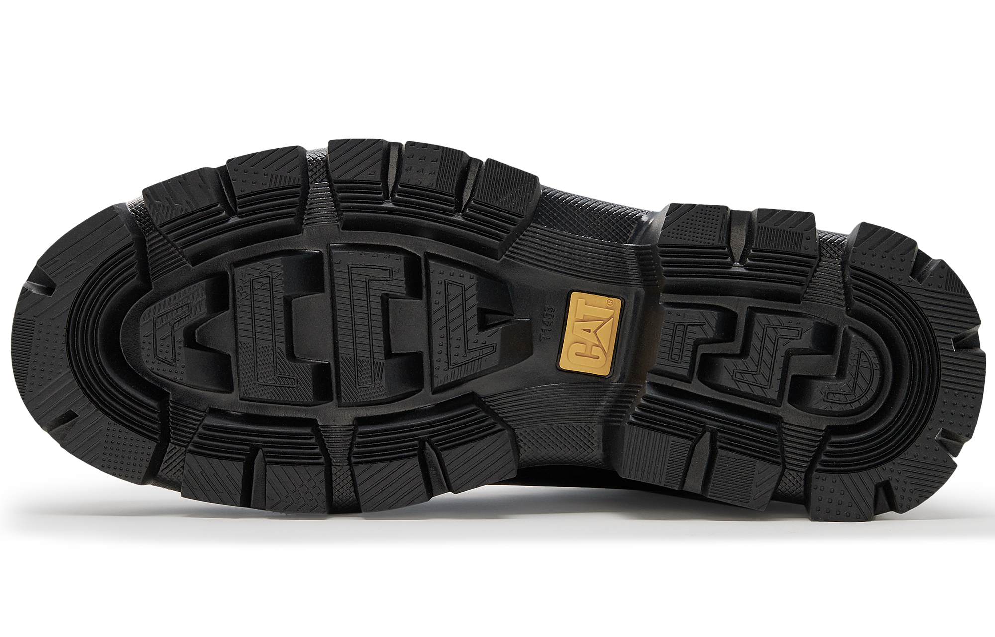 Ботинки унисекс CAT HARDWEAR черные, 37 EU