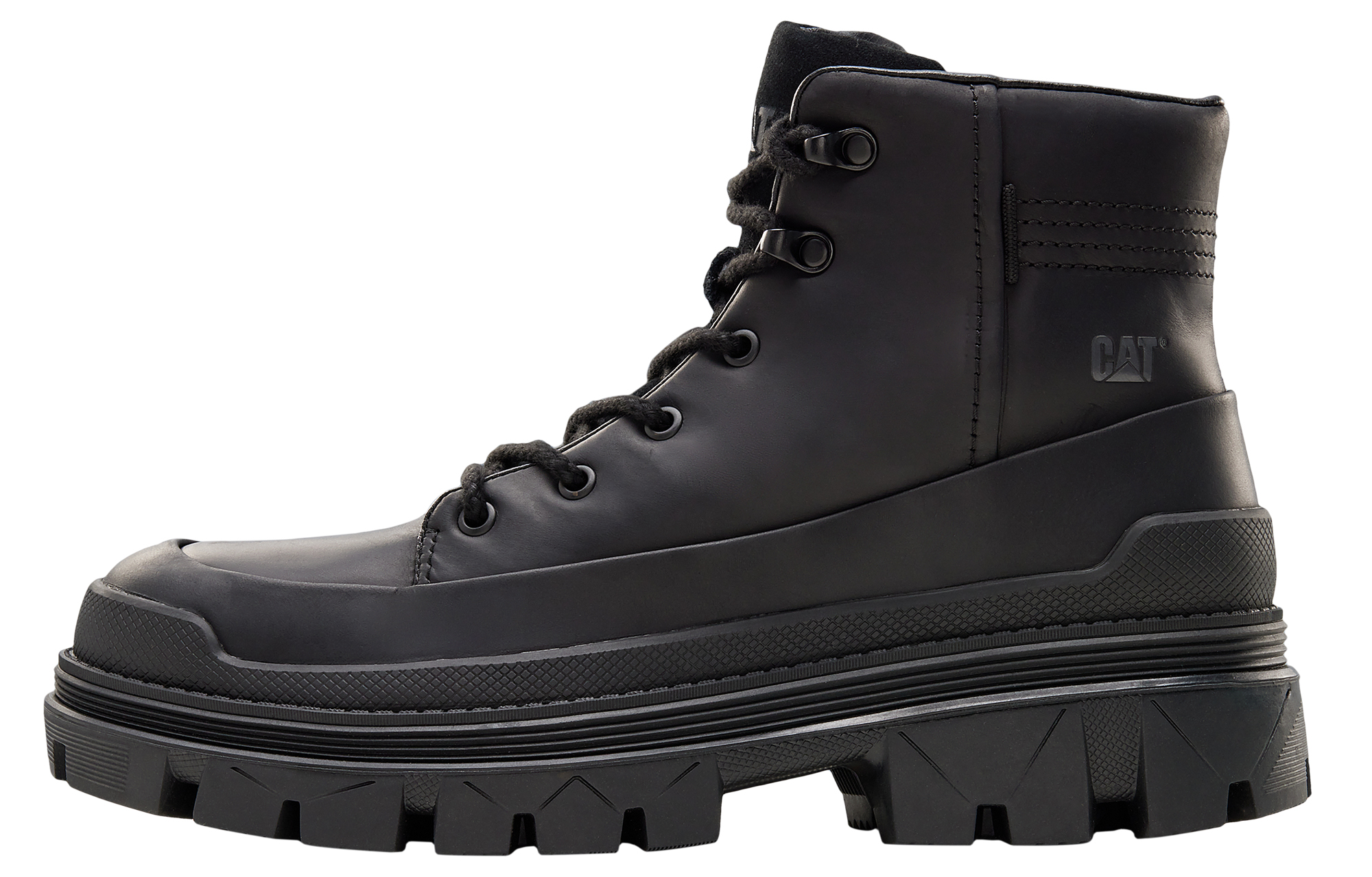 Ботинки унисекс CAT HARDWEAR черные, 37 EU