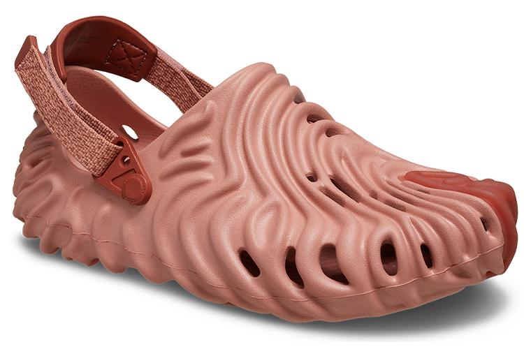 Шлепанцы унисекс Crocs Salehe Bembury X Pollex Kuwata, pink-red, 46-47 EU