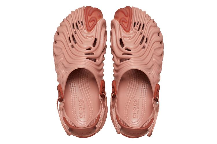 Шлепанцы унисекс Crocs Salehe Bembury X Pollex Kuwata, pink-red, 46-47 EU