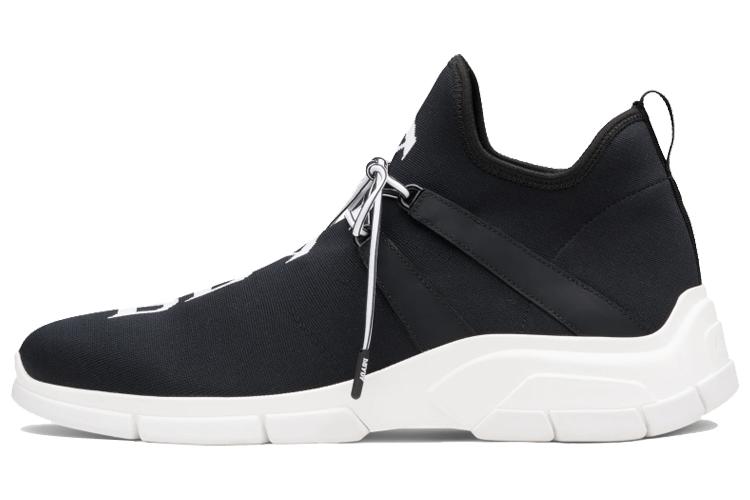 Кроссовки мужские PRADA 4E3492_3V98_F0967 черные, 43 EU