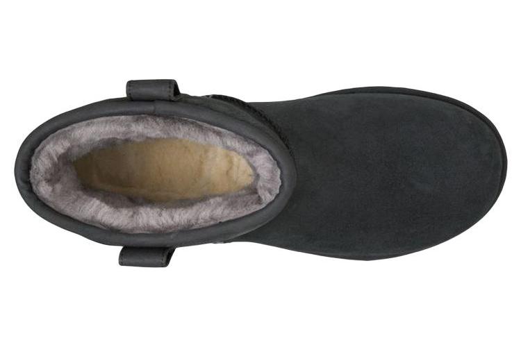 Зимние ботинки мужские UGG Australia Classic Mini Stitch черные, 43 EU