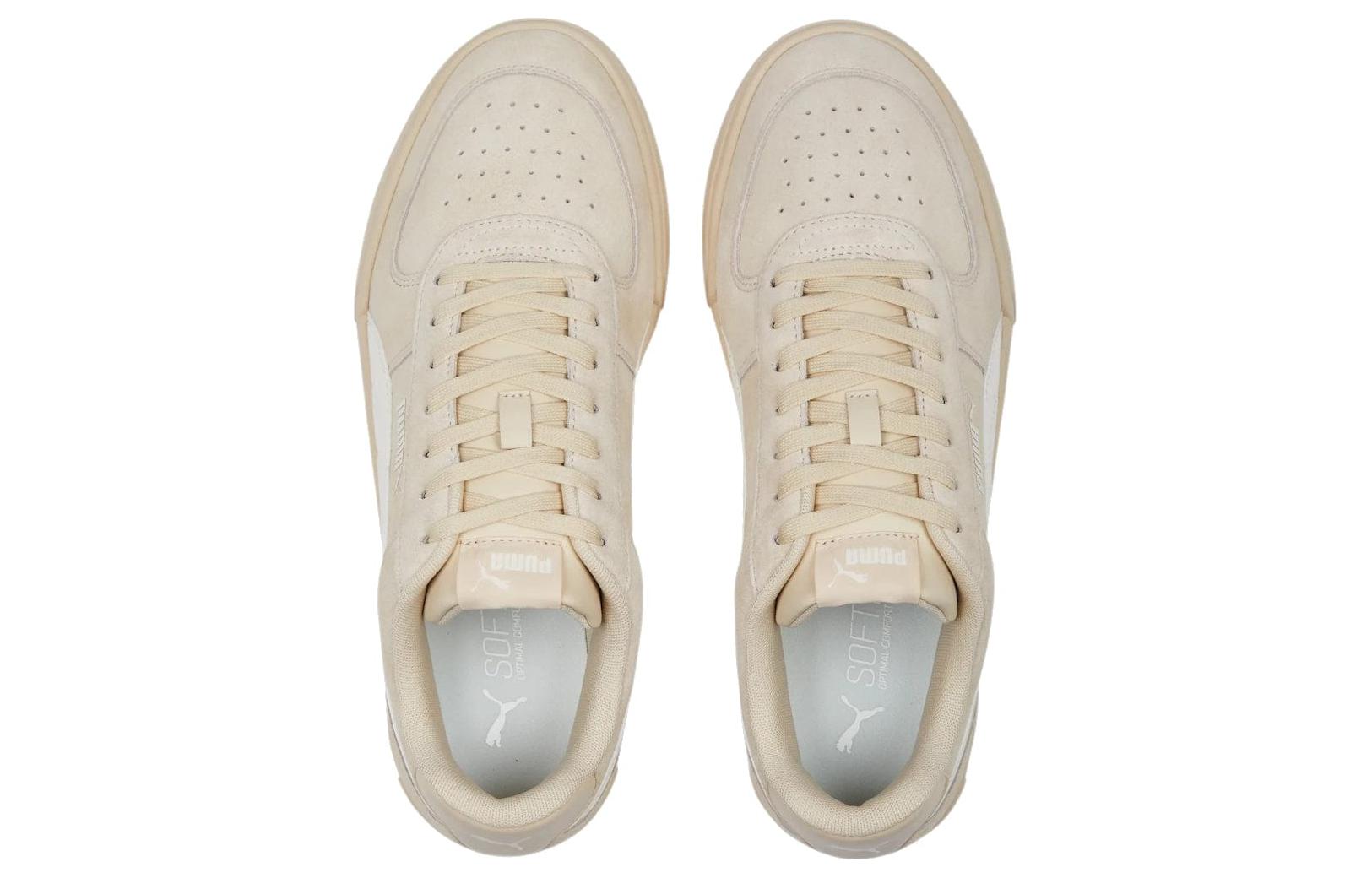 Кроссовки унисекс PUMA Caven Suede бежевые, 41 EU