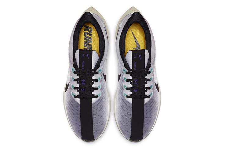 Кроссовки мужские Nike Zoom Pegasus 35 Turbo белые, черные, 41 EU