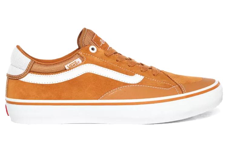 Кеды унисекс Vans Tnt Advanced Prototype Pro коричневые/желтые, 35 EU