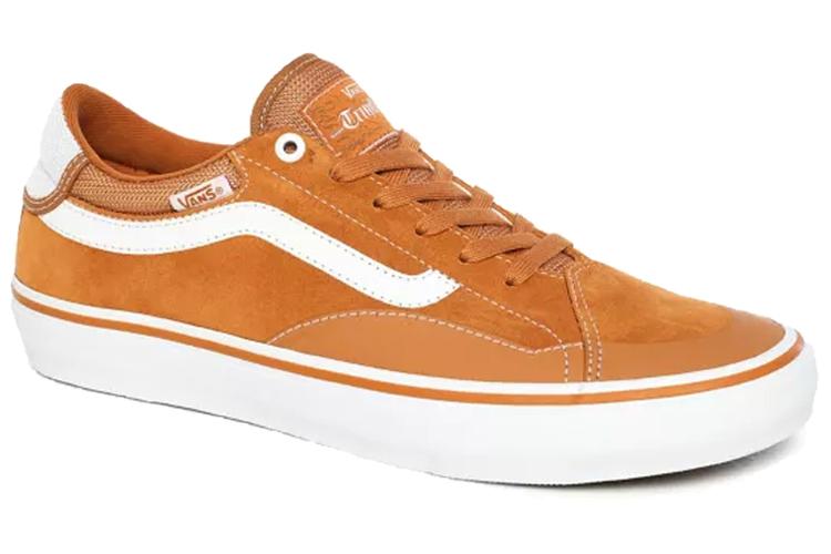 Кеды унисекс Vans Tnt Advanced Prototype Pro коричневые/желтые, 35 EU