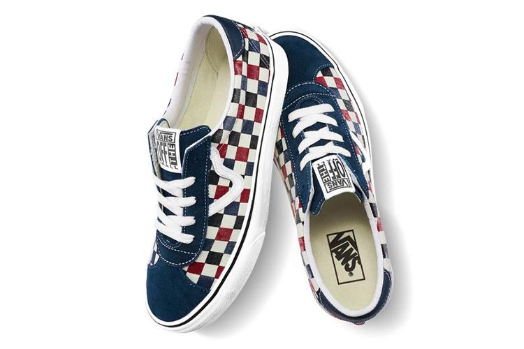 Кеды унисекс Vans Sport сине-красные, 36 EU