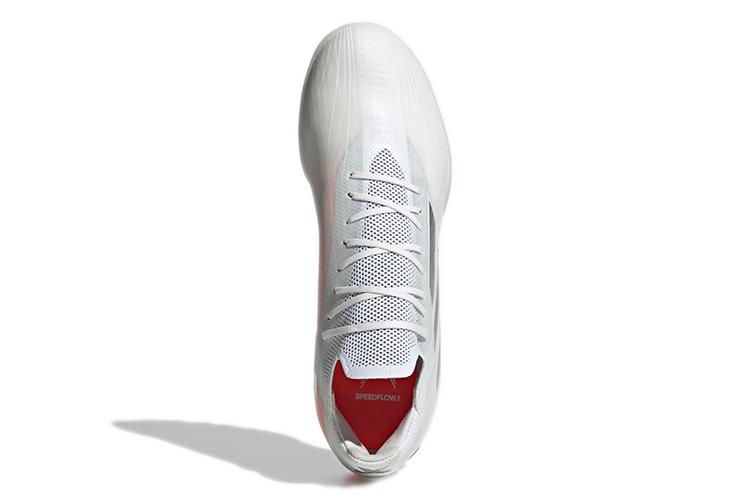 Футбольные бутсы мужские Adidas Speedflow.1 X Chimpunes Tf белые, 42 2/3 EU