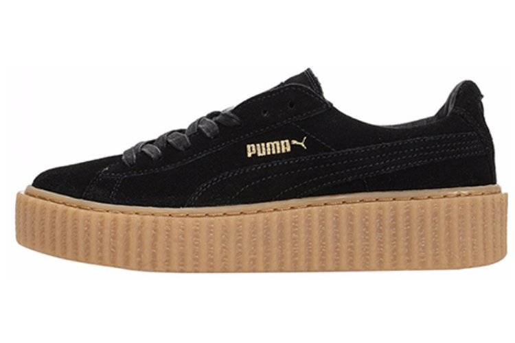 Кеды женские PUMA Creepers Rihanna Fenty черные