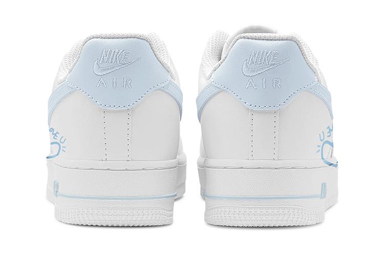 Кеды женские Nike Air Force 1 Low GS, sky blue, 37.5 EU