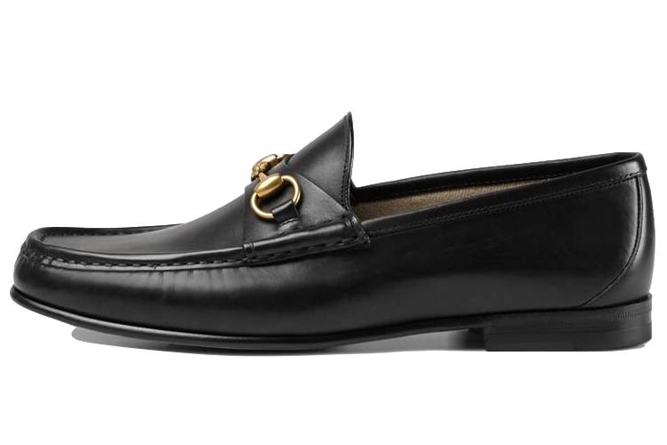 Ботинки мужские GUCCI 1953 Horsebit черные, 42 EU