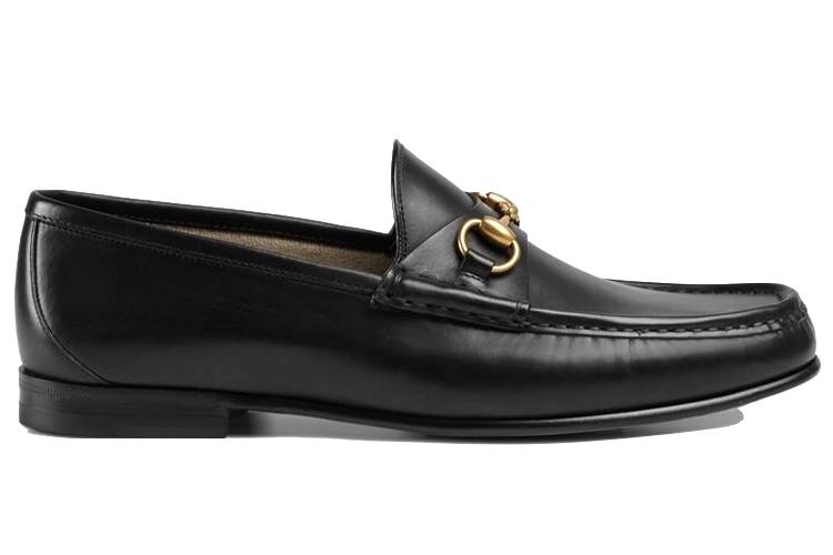 Ботинки мужские GUCCI 1953 Horsebit черные, 42 EU