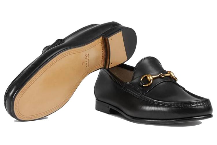 Ботинки мужские GUCCI 1953 Horsebit черные, 42 EU