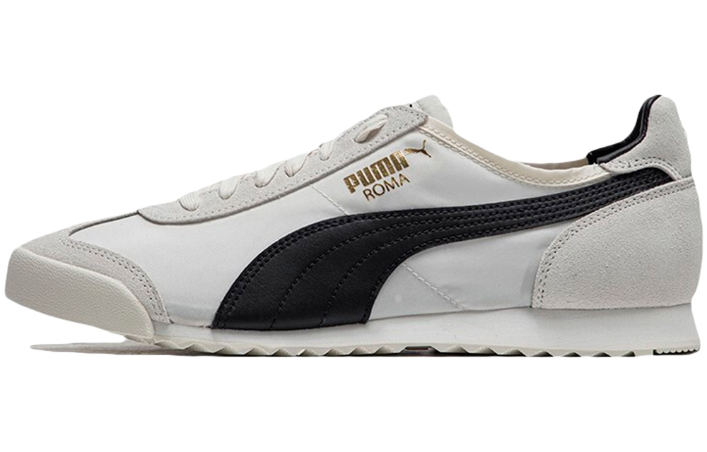 Кроссовки унисекс PUMA Roma Og Nylon whisper white black, 44 EU